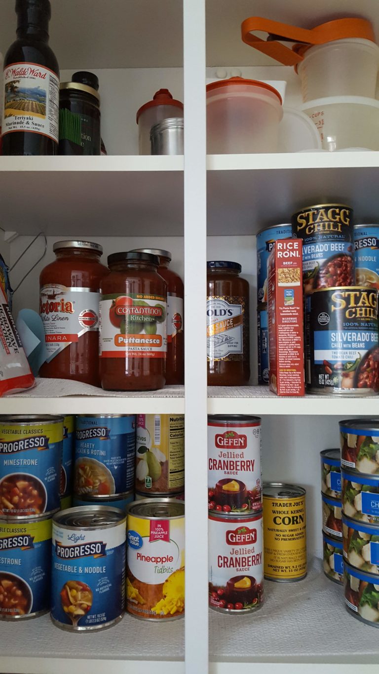 cans and jars