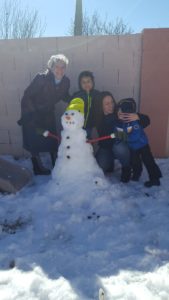 Mini Snowman in AZ